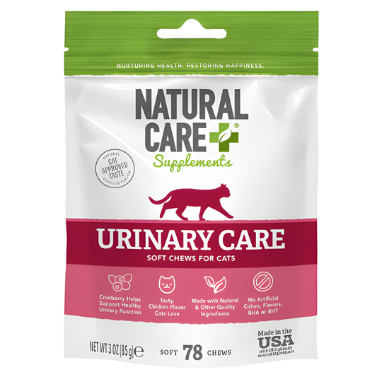 Natural Care Urinary Care Supplement Soft Chews for Cats