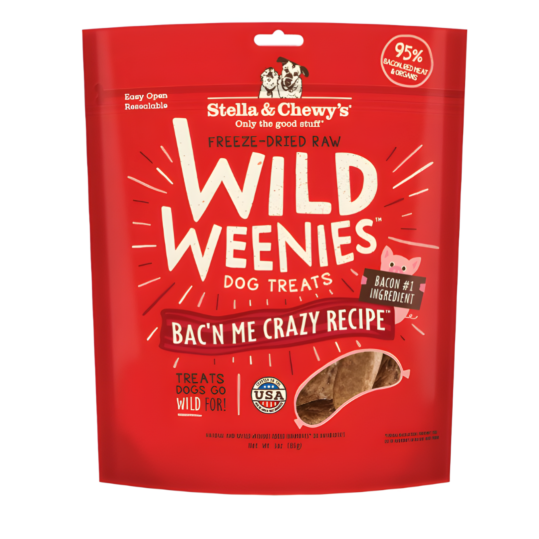 Stella & Chewy's Freeze Dried Raw Wild Weenies Dog Treats